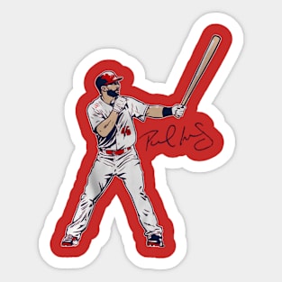 Paul Goldschmidt Superstar Pose Sticker